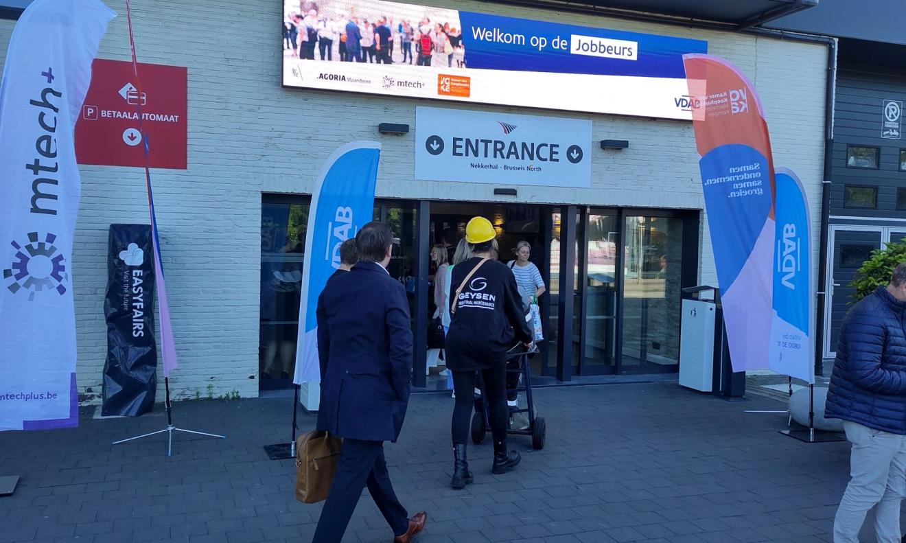 Toegang jobbeurs VDAB