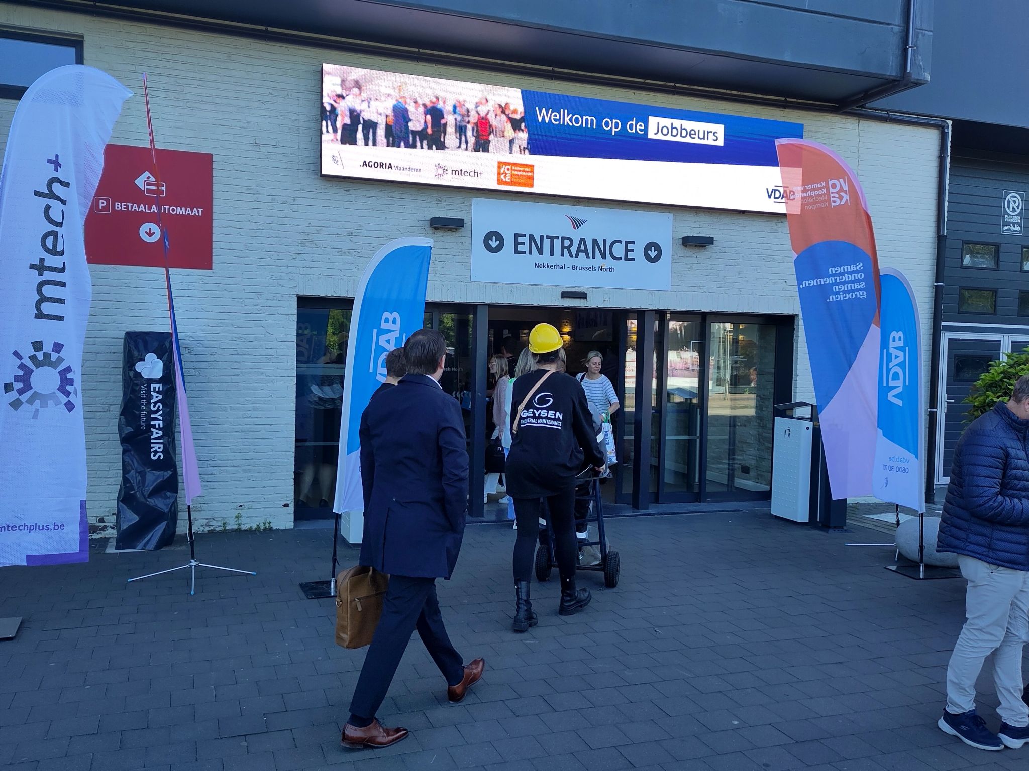 Toegang jobbeurs VDAB